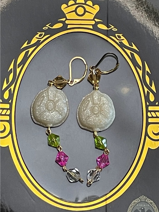 Hand Crafted Jewelry - Twisted Wonderland Kalim Al-Asim Inspired Groovy Candy Earrings (Gala Couture)